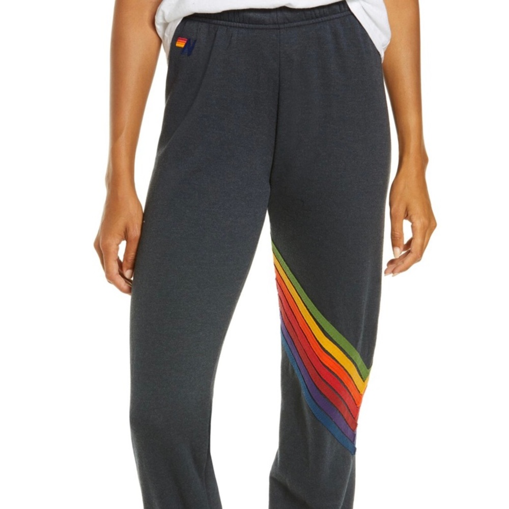 WOMEN'S CHEVRON 7 SWEATPANTS - CHARCOAL